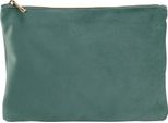 Bagbase - Borsa Per Accessori, Tinta Unita, Velluto PC6975 (L) (Verde Giada)