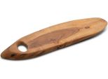1.06 Vassoio In Legno Di Acacia Baumscheibe Con Foro Di Presa - Circa 60 X 22 Cm - Vassoio Da Portata Per Alimenti