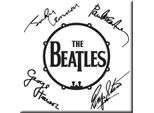 The Beatles - Magnete Da Frigo, Con Firme RO11181 (Taglia Unica) (Bianco/Nero)