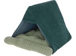 Kerbl Soft Cave Anne Grotta Degli Animali, Verde, 45 × 40 × 34 Cm