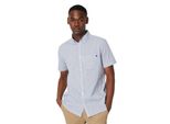 Maine - Camicia Da Uomo A Maniche Corte DH7054 (S) (Blu)