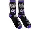 Ghost - Calze "Copia"" Per Uomo/Donna Unisex RO10872 (40,5 Eu - 45,5 Eu) (Nero/Viola/Bianco)"
