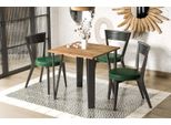 Tavolo Da Pranzo Allungabile Endo-MöBel Adeo 80Cm - 170Cm Struttura In Metallo (Rovere Craft)