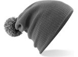 Beechfield - Berretto Da Uomo/Donna Unisex BC4657 (Taglia Unica) (Grigio Grafite/Grigio Chiaro)