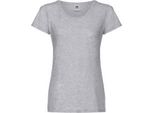 Fruit Of The Loom - Maglietta Da Donna BC5439 (Xl) (Grigio Screziato)