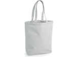Westford Mill Fair Trade Camden Shopper / Borsa Della Spesa, 13 Litri BC2793 (Taglia Unica) (Grigio Chiaro)