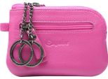 Esquire Pelle Caso Chiave Peru Key Case Pink Viola