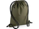 Bagbase - Borsa Da Ginnastica In Materiale Riciclato BC4964 (Taglia Unica) (Verde Militare)