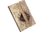 Harry Potter - Taccuino, "Mappa Dei Marauders"", A5 BS2900 (Taglia Unica) (Marrone)"