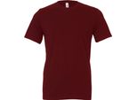 Bella + Canvas Maglietta Unisex Adulto Girocollo PC3869 (Xs) (Rosso Vino)