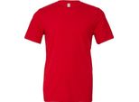 Bella + Canvas Maglietta Unisex Adulto Girocollo PC3869 (Xs) (Rosso)