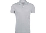 Sols Polo Prime Pique Uomo, Manica Corta PC493 (L) (Grigio)