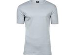 T-Shirt Interlock Da Uomo Tee Jays PC4094 (Xl) (Blu Ghiaccio)