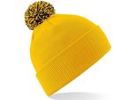 Beechfield - Berretto "Snowstar"" Per Uomo/Donna Unisex PC4146 (Taglia Unica) (Oro/Nero)"