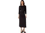 Principles - Vestito Midi Con Cuciture Frontali Per Donna DH7466 (46 It) (Nero)