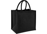 Westford Mill - Borsa Da Trasporto, Midi, Iuta PC4417 (Taglia Unica) (Nero)