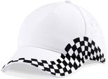 Beechfield - Cappellino Da Baseball "Grand Prix"" Per Uomo/Donna Unisex PC4881 (Taglia Unica) (Bianco)"