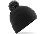 Beechfield - Berretto "Snowstar"" Per Uomo/Donna Unisex PC4146 (Taglia Unica) (Nero/Grigio Grafico)"