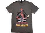 Deadpool & Wolverine - Maglietta "Change Universe"" Per Bambini/Donne Unisex RO11372 (S) (Anthrazit)"