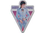 David Bowie - Stampato - Patch "Blue Suit"" - Poliestere RO11316 (Taglia Unica) (Blu/Rosso/Bianco)"