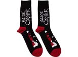 Alice Cooper - Calzini Per Uomo/Donna Unisex RO11417 (40,5 Eu - 45,5 Eu) (Nero)