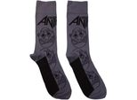 Anthrax - Calze Da Uomo/Donna Unisex RO11429 (40,5 Eu - 45,5 Eu) (Antracite)