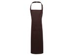 Premier - Grembiule Per Bambini "Premier"", Tinta Unita PC7440 (104-116) (Marrone)"
