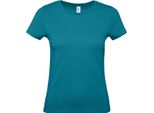 Maglietta B&C Donna #E150 RW6634 (Xxl) (Blu)