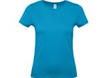 Maglietta B&C Donna #E150 RW6634 (Xxl) (Blu Atollo)