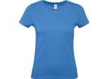 Maglietta B&C Donna #E150 RW6634 (Xxl) (Azzurro)