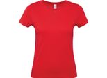 Maglietta B&C Donna #E150 RW6634 (S) (Rosso)