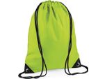 Bagbase - Borsa Da Ginnastica "Premium"" RW9090 (Taglia Unica) (Lime)"