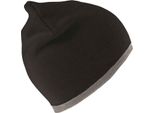 Result Winter Essentials - Berretto Reversibile Per Uomo/Donna Unisex RW9981 (Taglia Unica) (Nero/Grigio)