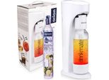 Orion Spumantizzatore Spumantizzatore Per Acqua Gassata Bottiglia A Sifone Bianca Aquadream Cartuccia C02, Set