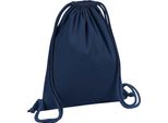 Westford Mill - Borsa Da Ginnastica, Cotone RW7786 (Taglia Unica) (Blu Scuro)