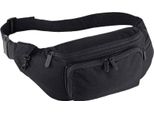 Quadra - Borsa Da Cintura, Tinta Unita RW9294 (Taglia Unica) (Nero)