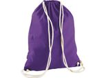 Westford Mill - Borsa Da Ginnastica, Cotone RW9129 (Taglia Unica) (Viola)