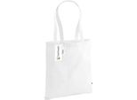Westford Mill - Borsa "Earthaware Organic Bag For Life"" RW9148 (Taglia Unica) (Bianco)"