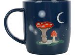Something Different - Tazza Da Caffè "Gnomo Dolce Gnomo"", Fungo SD6085 (Taglia Unica) (Blu Marino)"