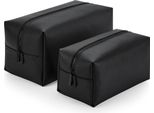 Bagbase - Borsa Per Cosmetici RW8867 (28 Cm X 14 Cm X 14 Cm) (Nero/Nero)