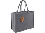 Westford Mill - Borsa Della Spesa "Classic"", Iuta RW9412 (Taglia Unica) (Grigio Grafite)"