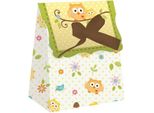 Creative Party - Sacchetto Regalo Punzonato "Happy Tree"" SG31333 (Taglia Unica) (Colorato)"
