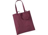 Westford Mill - Borsa "Bag For Life"" RW9149 (Taglia Unica) (Rosso Borgogna)"