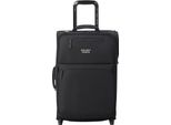 Delsey Paris Carrello Maubert 2.0 2 Rolls Expandable Cabin Trolley 55 Black Nero