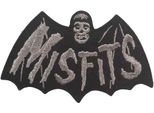 Misfits - Bat Logo - Toppa, Tessuto RO11324 (Taglia Unica) (Nero/Grigio)