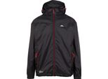 Trespass Giacca Antipioggia Unisex Qikpac X TP4773 (Xl) (Nero/Rosso)