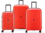 Delsey Paris Carrello Belmont Plus Expandable 4 Double Rolls Trolley Xl / L / S Xl Faded Red Rosso