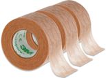 3X Rotoli - 3M Micropore Ref 1533-1 Cerotto Medico Marrone 2,5Cm X 9,1M