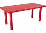 Tavolo In Plastica Per Bambini King - Rosso