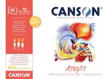 Canson C31067P001 Blocco Di Carta Da Disegno Canson "Acrilico"", 210 X 297 Mm, 400 G/M²"